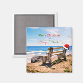 Frohe Weihnachten aus Tampa, Florida Magnet (Vorderseite/Rückseite)