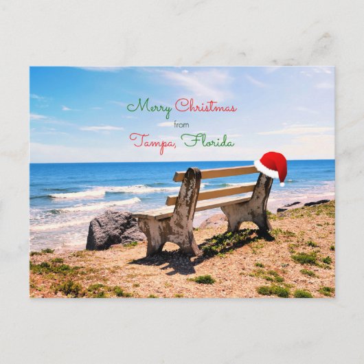 Frohe Weihnachten aus Tampa, Florida Postcard (Vorderseite)