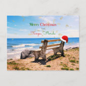 Frohe Weihnachten aus Tampa, Florida Postkarte (Vorderseite)