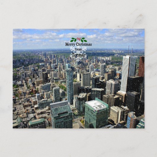 Frohe Weihnachten aus Toronto (Vorderseite)