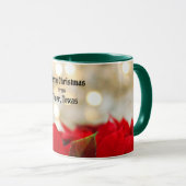 Frohe Weihnachten aus Tyler, Texas Tasse (VorderseiteRechts)