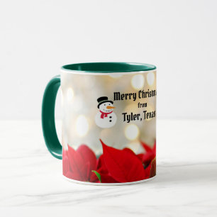 Frohe Weihnachten aus Tyler, Texas Tasse