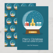 Frohe Weihnachten aus unserem Quarantäne-Blase Url (Vorne/Hinten)