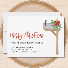 Frohe Weihnachten aus unserer neuen Zuhause-Mailbo Ankündigung