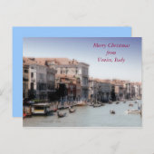 Frohe Weihnachten aus Venedig, Italien (Vorne/Hinten)