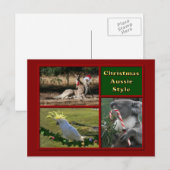 Frohe Weihnachten Aussie Animals (Vorne/Hinten)
