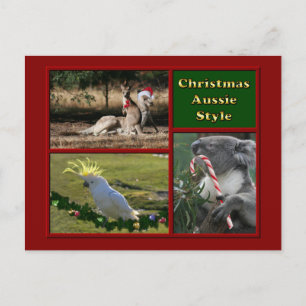 Frohe Weihnachten Aussie Animals
