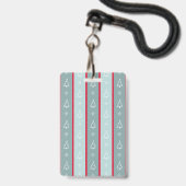 Frohe Weihnachten Ausweis (Vorderseite mit Lanyard)