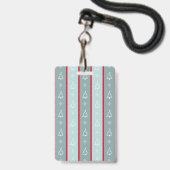 Frohe Weihnachten Ausweis (Rückseite mit Lanyard)