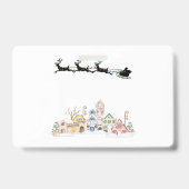 Frohe Weihnachten Ausweis (Back)