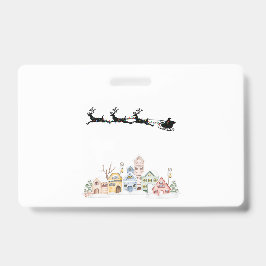 Frohe Weihnachten Ausweis