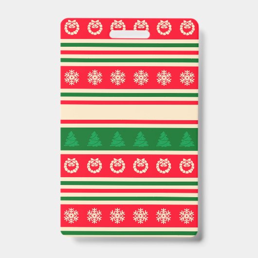 Frohe Weihnachten Ausweis (Vorderseite)