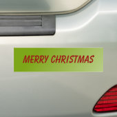 Frohe Weihnachten Autoaufkleber (Auf Auto)