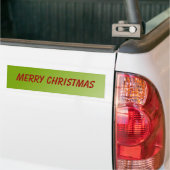 Frohe Weihnachten Autoaufkleber (Auf Lkw)