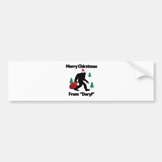 Frohe Weihnachten Autoaufkleber (Vorne)