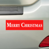 Frohe Weihnachten Autoaufkleber (Auf Auto)