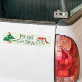Frohe Weihnachten Autoaufkleber (Auf Lkw)