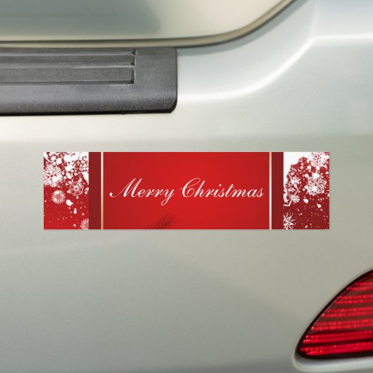 Frohe Weihnachten Autoaufkleber (Auf Auto)