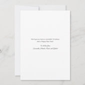 Frohe Weihnachten Avocado Gag Feiertage Grüße (Rückseite)