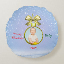 Frohe Weihnachten Baby Foto