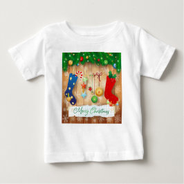 Frohe Weihnachten Baby T-shirt