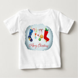 Frohe Weihnachten Baby T-shirt