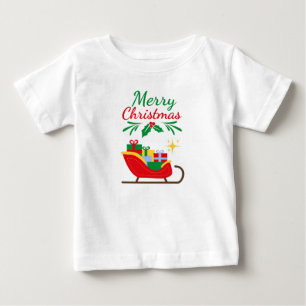 Frohe Weihnachten Baby T-shirt