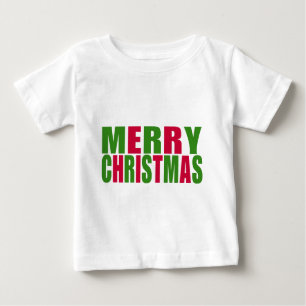 Frohe Weihnachten Baby T-shirt
