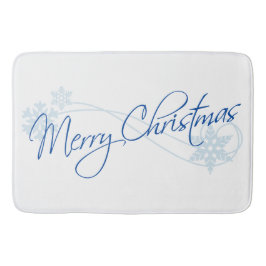 Frohe Weihnachten Badematte