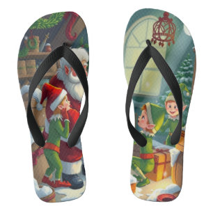 Frohe Weihnachten  Badesandalen