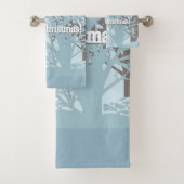 Frohe Weihnachten! Badhandtuch Set (Insitu)