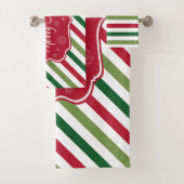 Frohe Weihnachten Badhandtuch Set (Insitu)