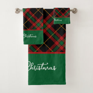 Frohe Weihnachten Badhandtuch Set