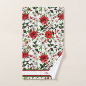 Frohe Weihnachten Badhandtuch Set (Handtuch)