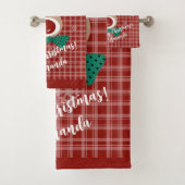 Frohe Weihnachten! Badhandtuch Set (Insitu)