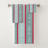 Frohe Weihnachten Badhandtuch Set (Insitu)