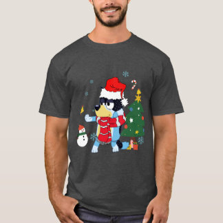 Frohe Weihnachten Bandit Papa Geschenk retro Freun T-Shirt