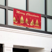 Frohe Weihnachten Banner (Äußeres Gebäude)