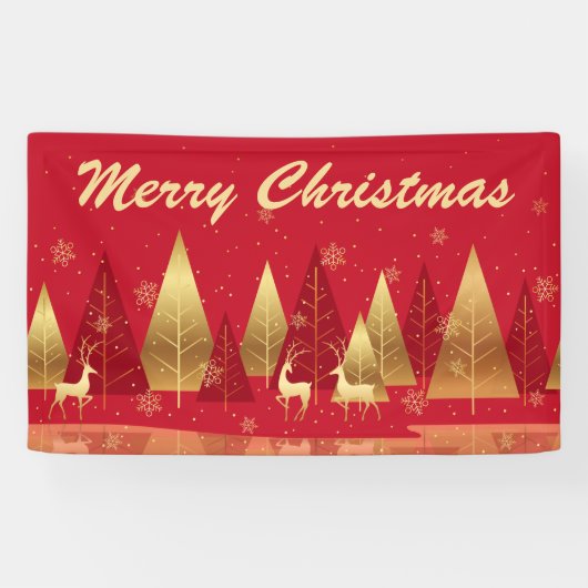 Frohe Weihnachten Banner (Horizontal)