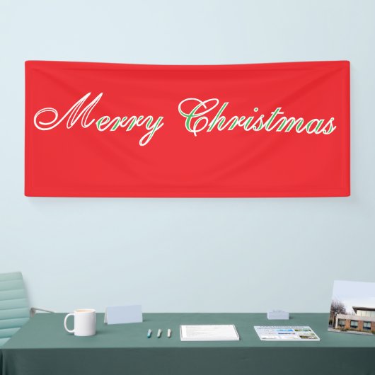 Frohe Weihnachten Banner (Messe)