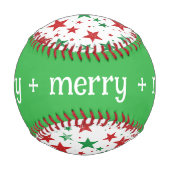 Frohe Weihnachten Baseball (Rückseite)