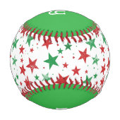 Frohe Weihnachten Baseball (Vorderseite)