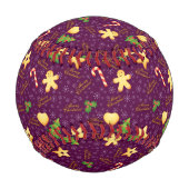 Frohe Weihnachten Baseball (Rückseite)