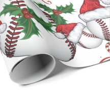 Frohe Weihnachten Baseball Santa