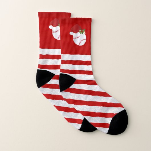 Frohe Weihnachten Baseball Socken (Paar)