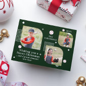 Frohe Weihnachten Baseball Sport 3 Foto Familienna