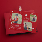 Frohe Weihnachten Baseball Sport 3 Foto Familienna