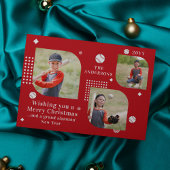 Frohe Weihnachten Baseball Sport 3 Foto Familienna