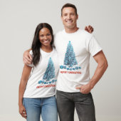 Frohe Weihnachten. Baum (Design 4) mit Geschenken T-Shirt (Unisex)
