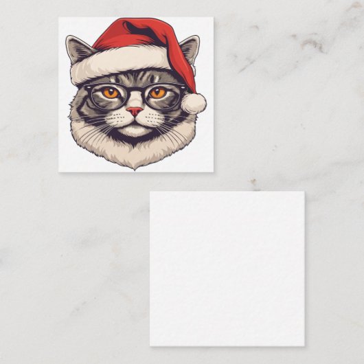 Frohe Weihnachten Begleitkarte (Vorne/Hinten)